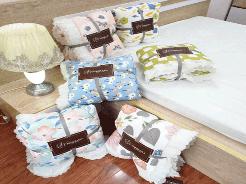 Chăn mền cotton - Tựa điểm mềm mại và thoải mái